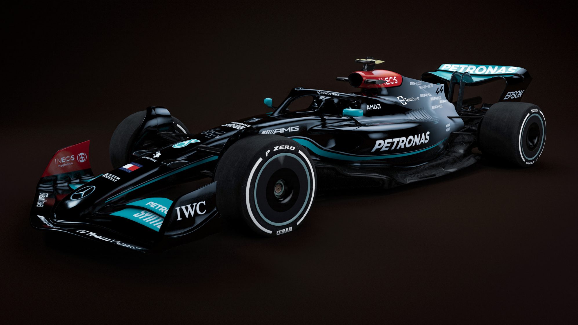 Image de la F1 2022 de Mercedes